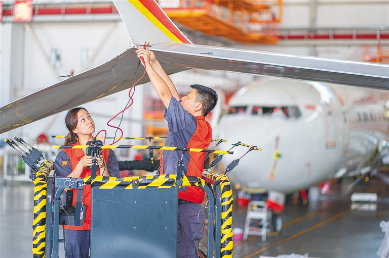 Hainan offers one-stop maintenance services for 600+ aircraft