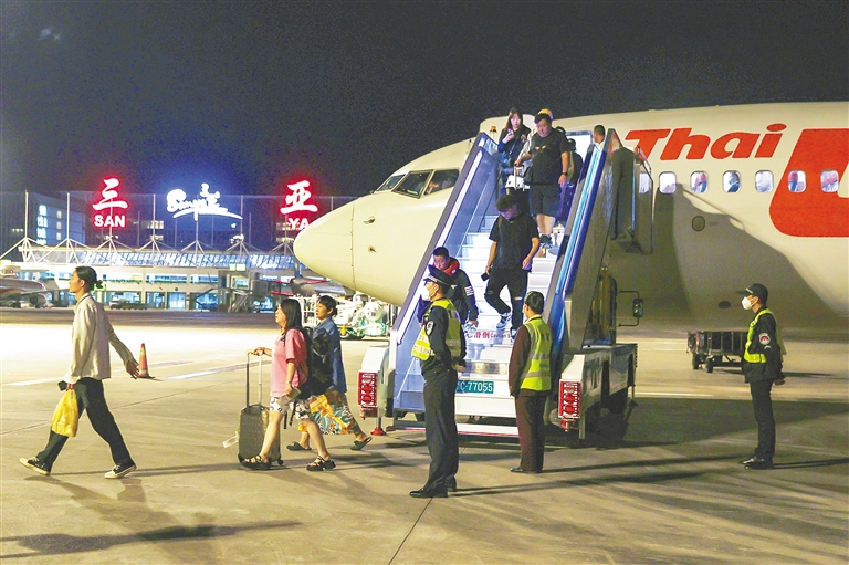 International flights between Sanya and Bangkok resume